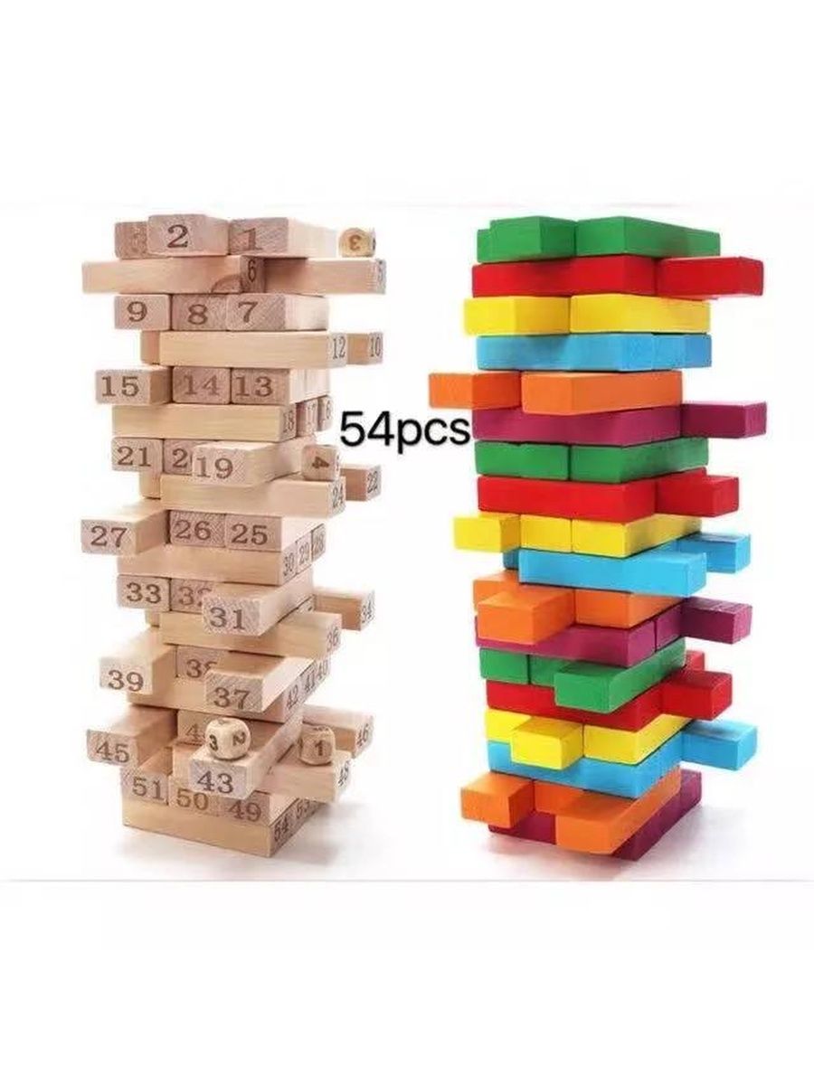 Игра дженга правила игры. Дженга 54 PCS. Дженга 2 блока. Настольная игра Jenga Classic 54 Blocks (0149е-3). Дженга пазл.