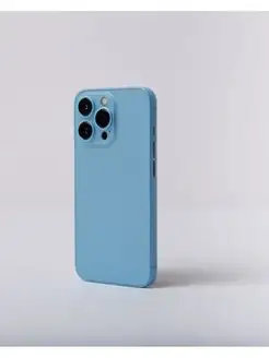 Чехол на iPhone 13 Pro Air Skin - Голубой