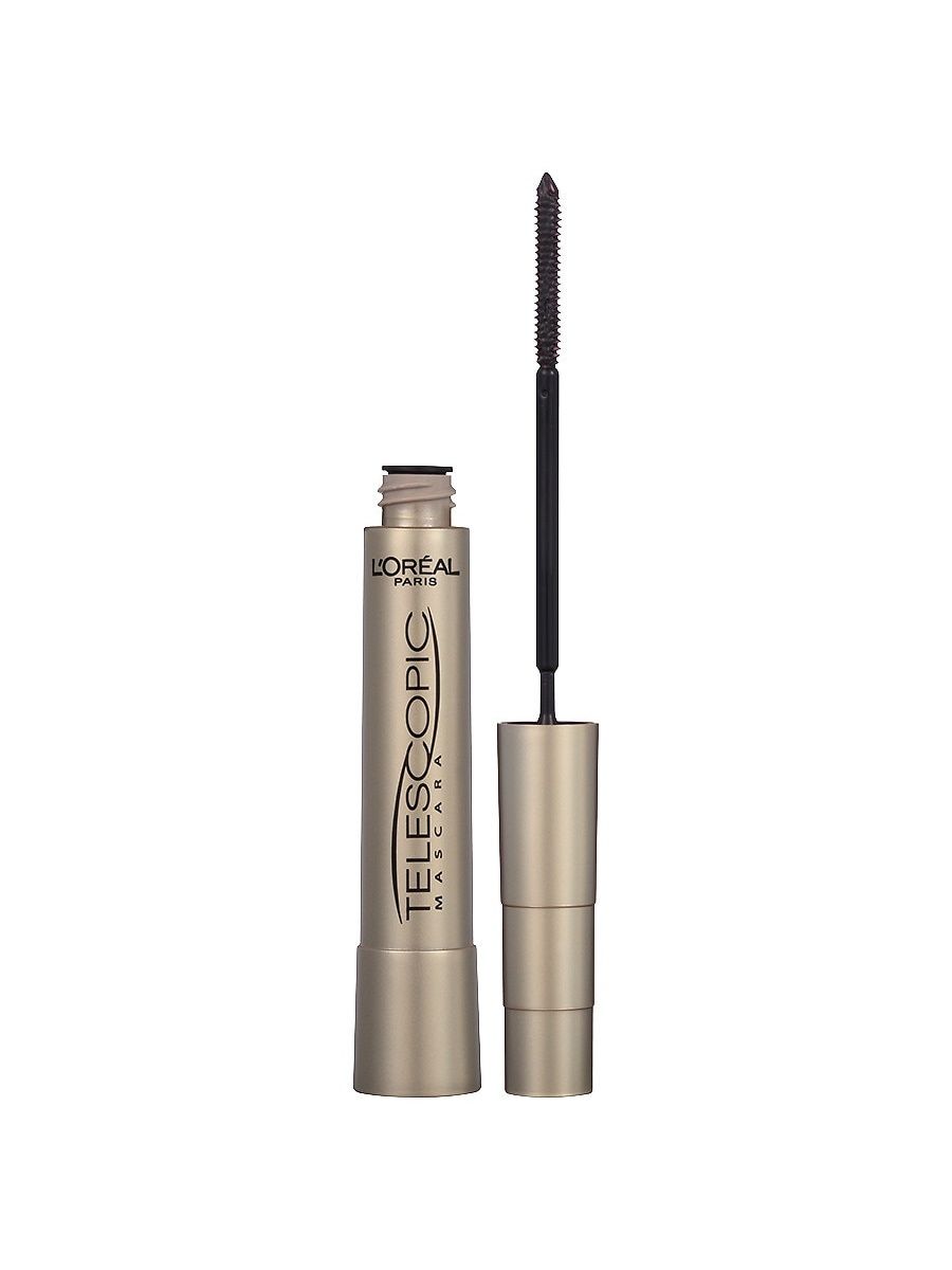 Тушь для ресниц loreal telescopic mascara. L'Oreal Telescopic тушь. Тушь лореаль Париж телескопик. Тушь лореаль телескопик Золотая. L'Oreal Paris тушь для ресниц Telescopic Original Mascara.