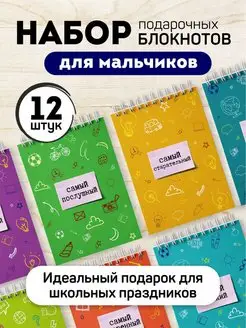 Набор блокнотов для мальчиков в подарок