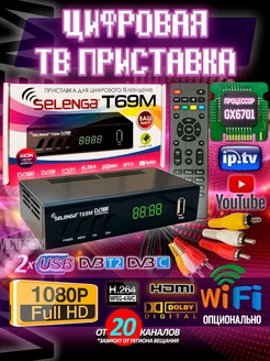 Ресивер цифровой T69M DVB-T2 C