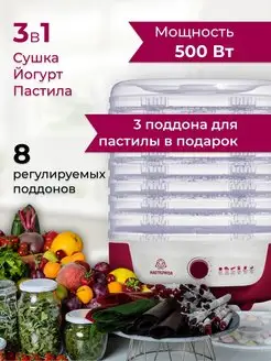 Сушилка для овощей и фруктов, дегидратор