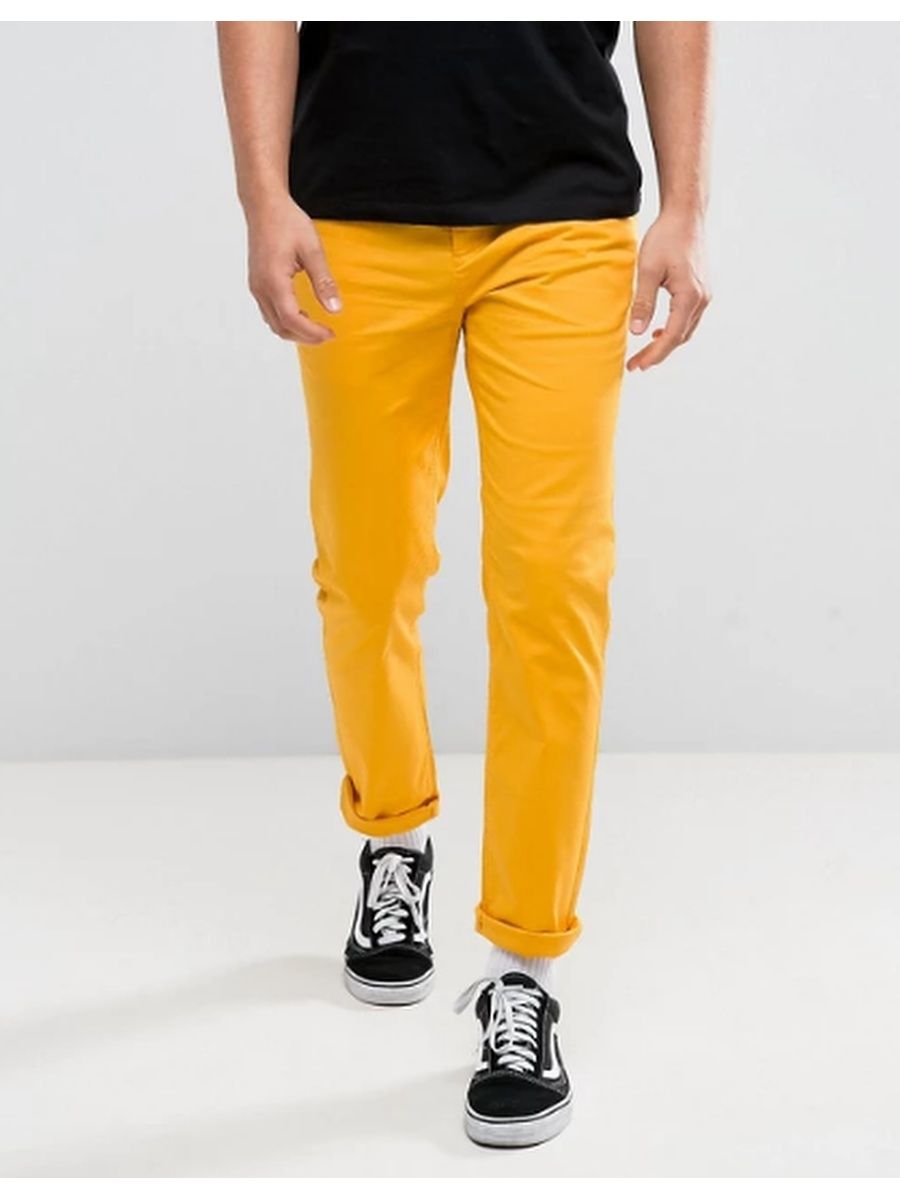 Желтые джинсы для мальчика