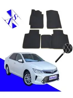 Коврики Эва Ева(Eva) для Toyota Camry 7 XV50 55 2011-2018