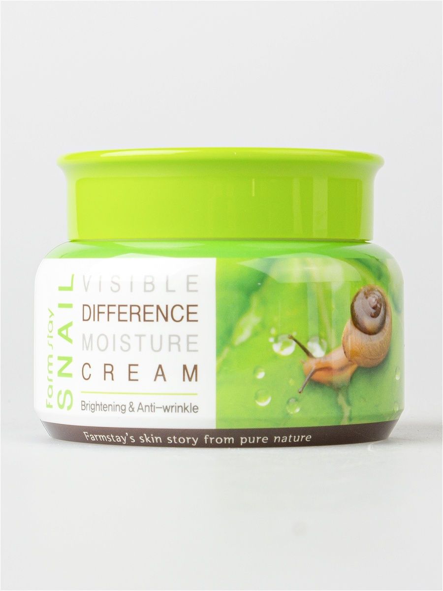 Улитка корейская косметика кострома. Крем для лица Farm stay Snail visible difference Moisture Cream. Visible difference Moisture Cream Snail. Увлажняющий крем с улиткой Snail visible difference Moisture Cream 100 мл.. Farm stay - крем солнцезащитный "visible difference Snail" spf50, 70г.