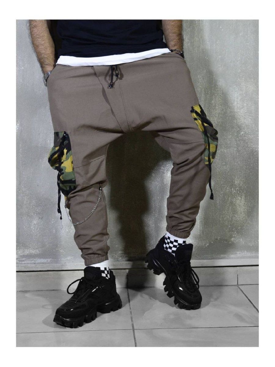 Брюки галифе мужские джоггеры спортивные штаны карго IDRIS 96136650 купитьв интернет-магазине Wildberries