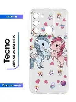 Силиконовый кейс Tecno Spark GO 2022 Spark 8C