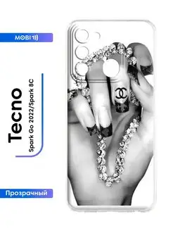 Прозрачный кейс Tecno Spark GO 2022 Spark 8C