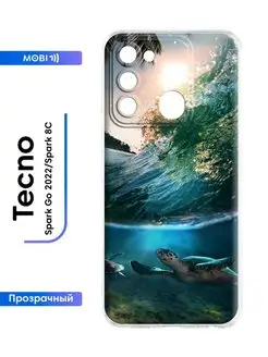 Силиконовая бампер Tecno Spark GO 2022 Spark 8C