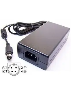 Блок питания для телевизора 12V 5A 60W 4pin 1,2- 3,4+