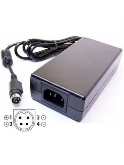 Блок питания для телевизора 12V 5A 60W 4pin 1,3+ 2,4-