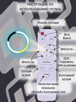 Люстра потолочная с пультом не включается