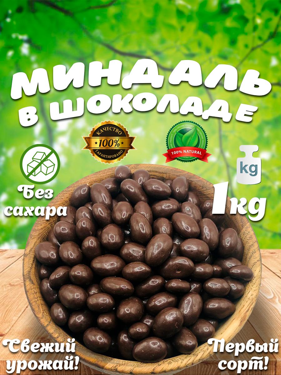 Фундук и миндаль в шоколаде