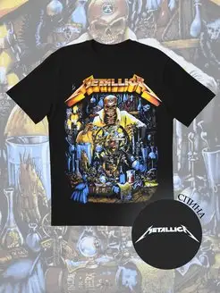 Футболка рок METALLICA Металлика