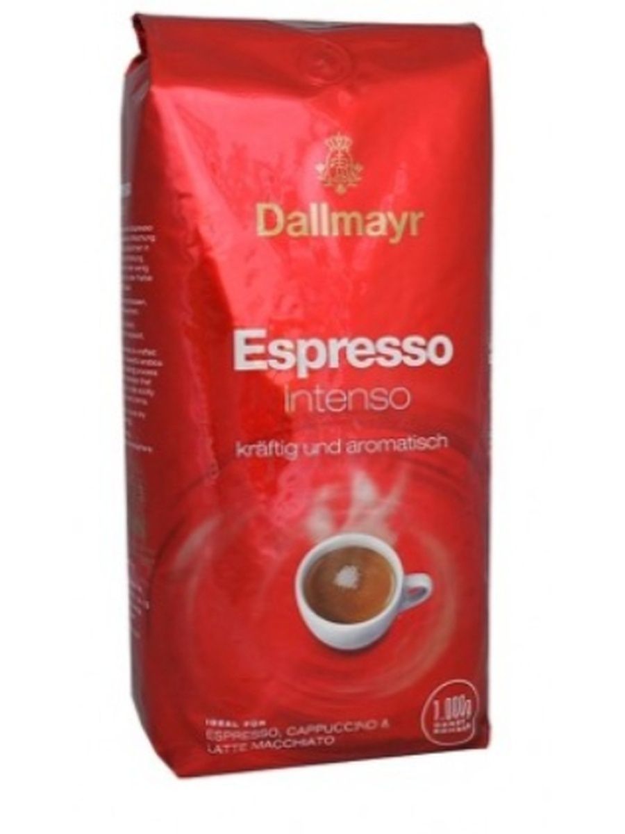 Кофе intenso отзывы. Кофе в зернах Dallmayr. Кофе Dallmayr Espresso intenso. Кофе Даллмайер эспрессо 1000г. Зерно. Кофе зерновой Dallmayr 1 кг.