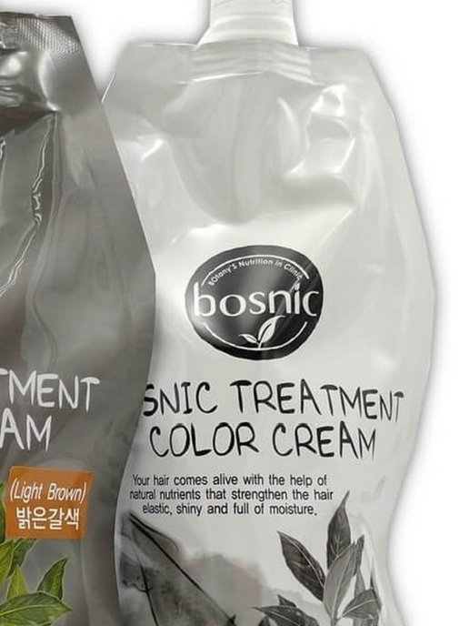 Крем-краска ухаживающая для волос bosnic treatment color cream