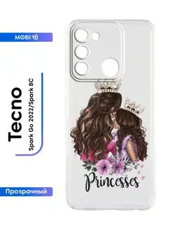 Прозрачный чехол Tecno Spark GO 2022 Spark 8C