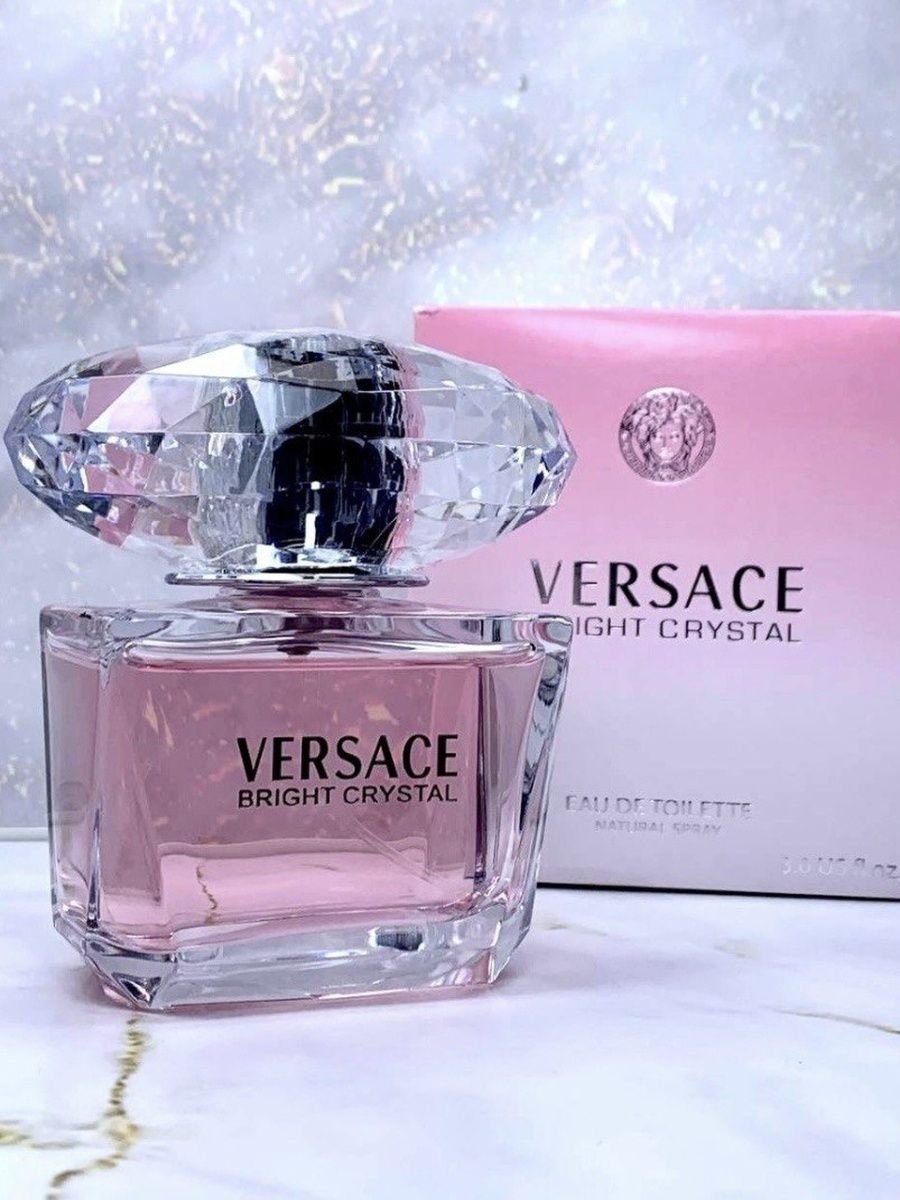 Духи версаче кристалл. Versace Bright Crystal 90. Версаче Брайт Кристалл 90 мл. Versace Bright Crystal 90 мл. Туалетная вода Версаче Брайт Кристалл.