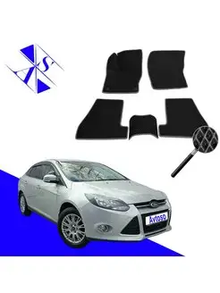 Коврики Эва Ева(Eva) для Ford Focus (Форд Фокус) 3 2011-2014