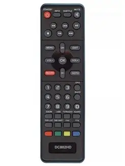 Пульт для D-Color DVB-T2 DC 802 HD