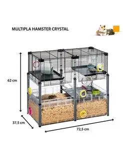 Клетка MULTIPLA HAMSTER CRYSTAL для хомяков