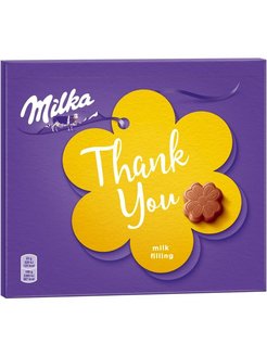 Milka конфеты из молочного шоколада, с молочной начинкой