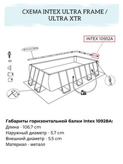 Схема сборки бассейна интекс 2 на 3