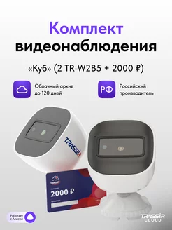 Видеокамера wifi (комплект Cloud "Куб")