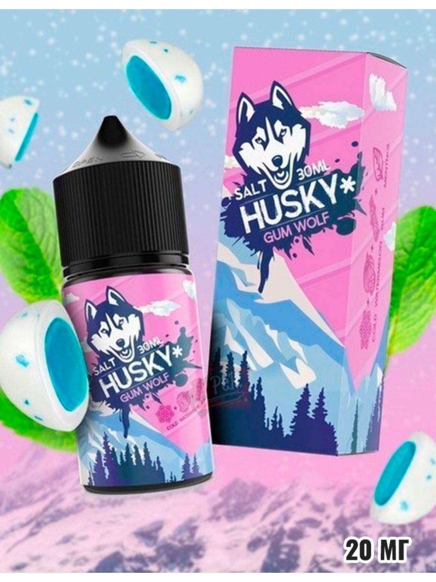 Жидкость Husky Salt 30 мл Gum Wolf