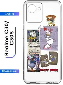 Силиконовый бампер Realme C30 Realme C30s