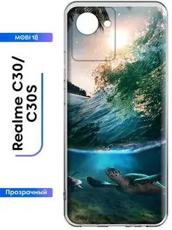 Прозрачный бампер Realme C30 Realme C30s