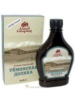 Апифитобальзам Уймонская долина 0,25 л сердечный