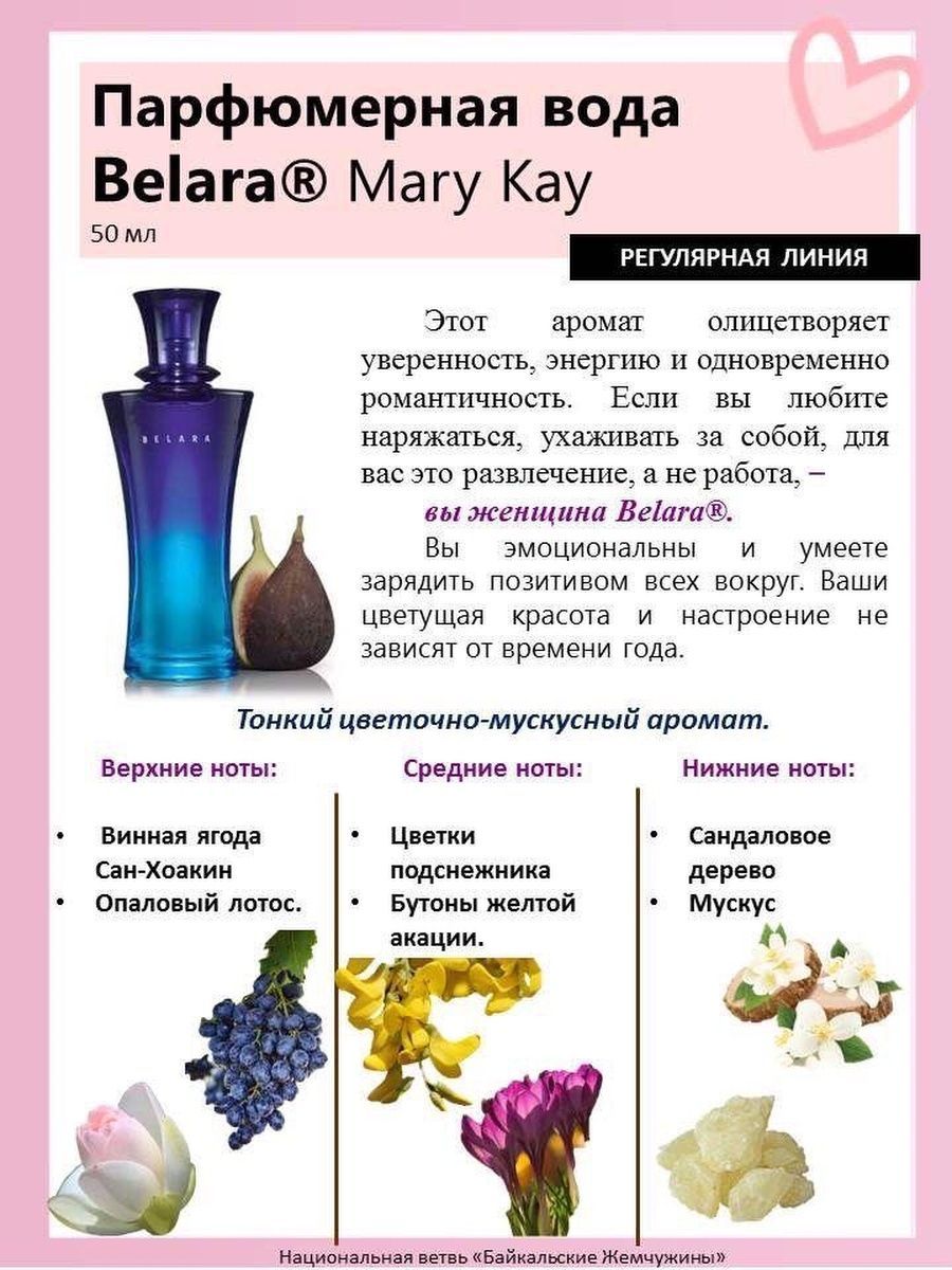 Мэри Кей туалетная вода Белара