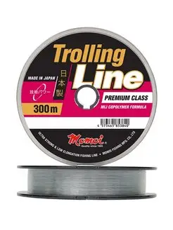 Леска Trolling Line 0.31 мм 9.5 кг, 300 м, прозрачная