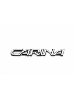 Шильдик "CARINA" на багажник Toyota (длина-16см)