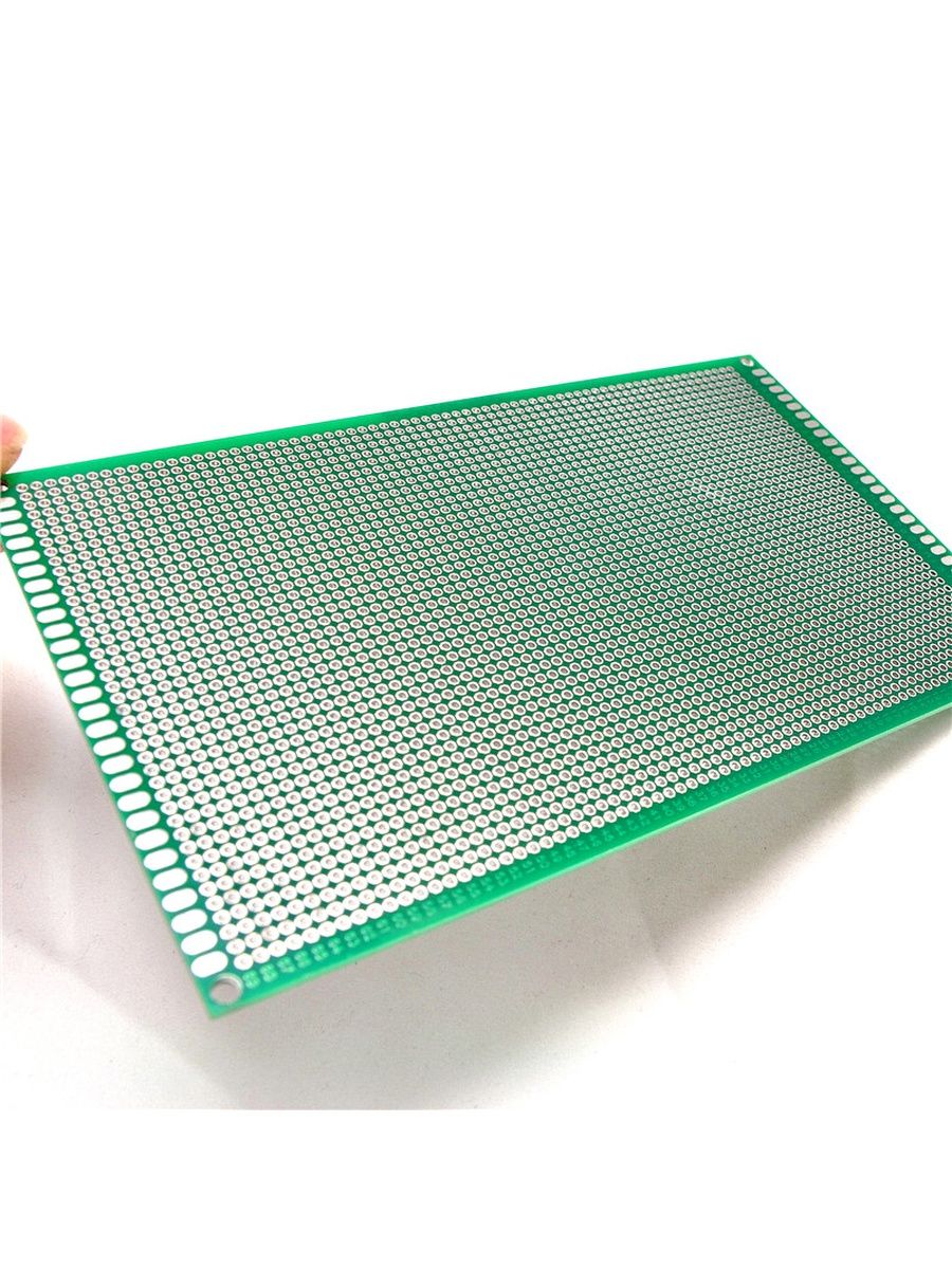 Монтажная плата. Плата макетная, 70мм х 90мм, PCB(шаг2.54мм) PCB 70x90. Макетная плата двухсторонняя 5х7см fr4. Макетная плата 90x150. Макетная плата двусторонняя 60x80мм n242.