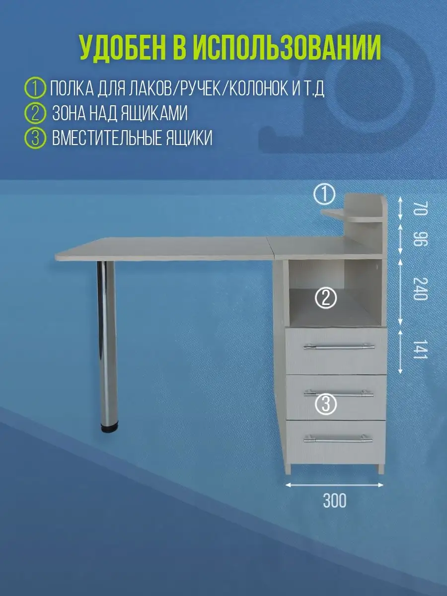 Стол маникюрный инструкция по сборке