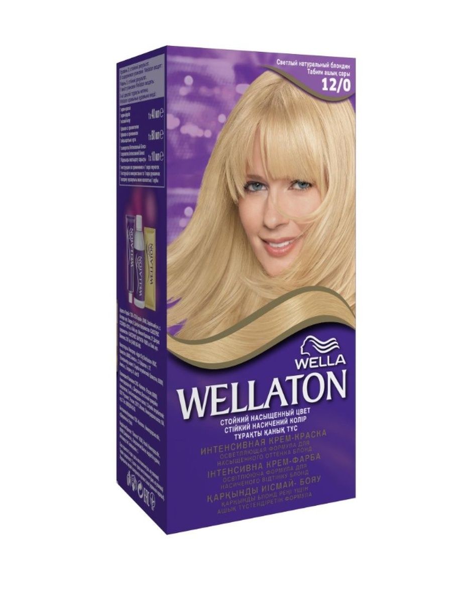 Веллатон краска для волос блондирование
