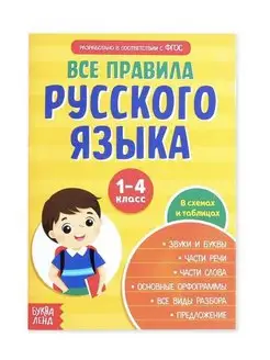 Сборник1-4 кл. Все правила математики