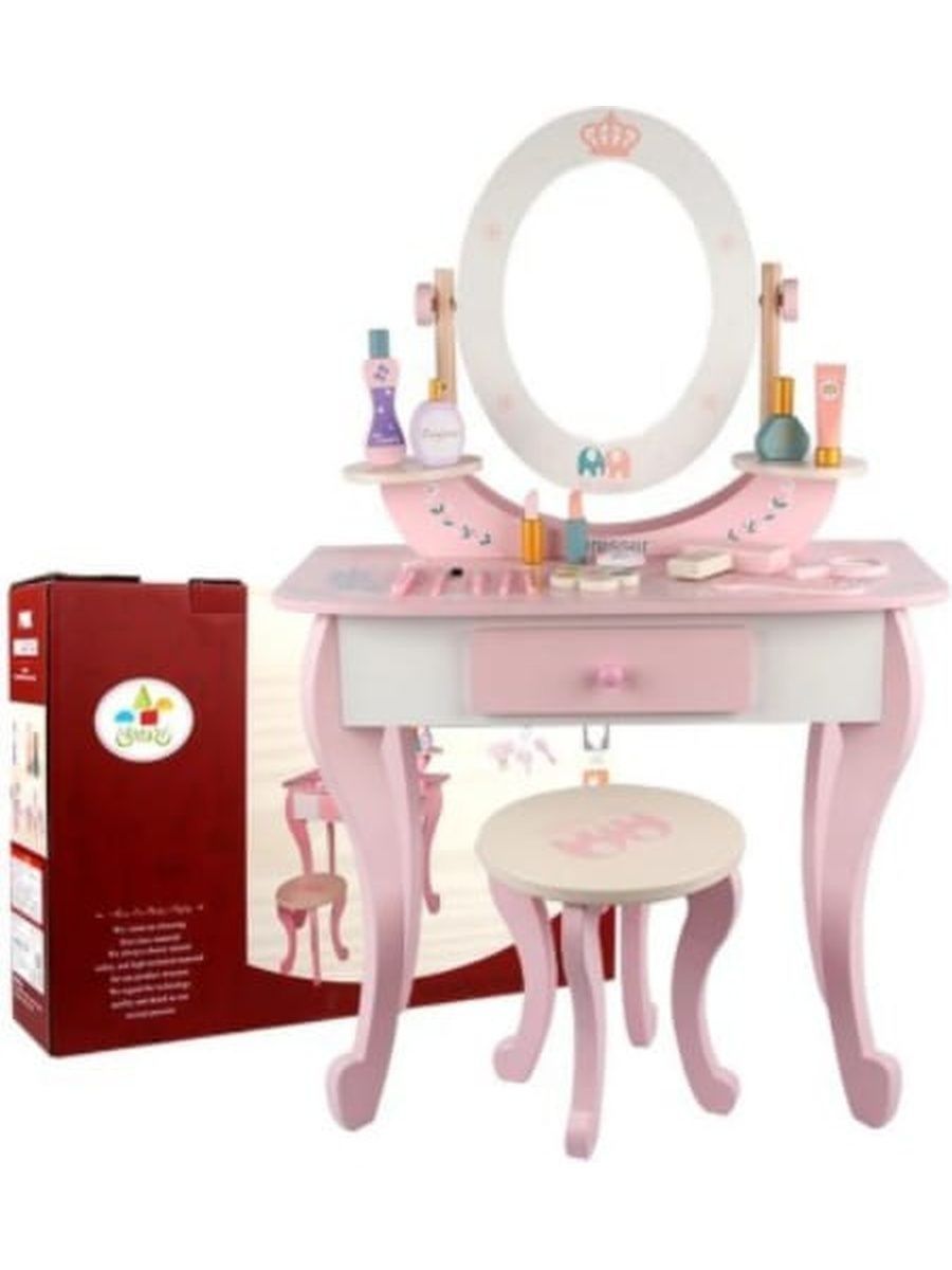 Туалетный столик принцесса с зеркалом