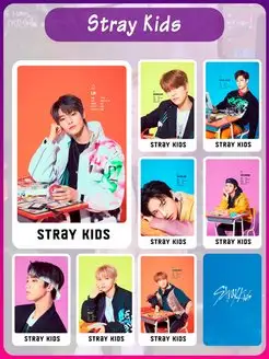 k-pop карточки stray kids