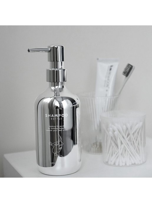 Набор для ванны мыльница стаканчик для зубных щеток дозатор прозрачные с водичкой внутри
