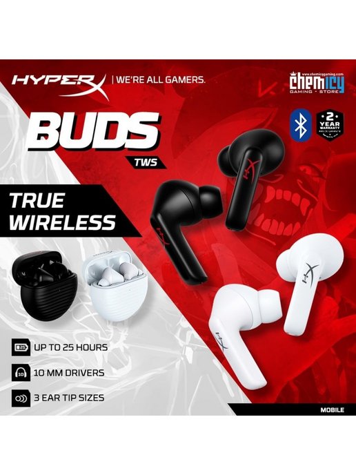 Hyperx cloud buds wireless