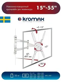 Кронштейн для телевизора TECHNO-5