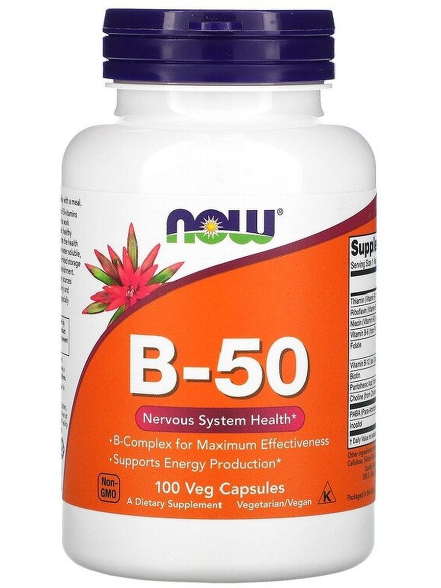 В- комплекс 50. E-200 100 Softgels e Now foods. Power Capsules 50. E-200 natural 100 Softgels.