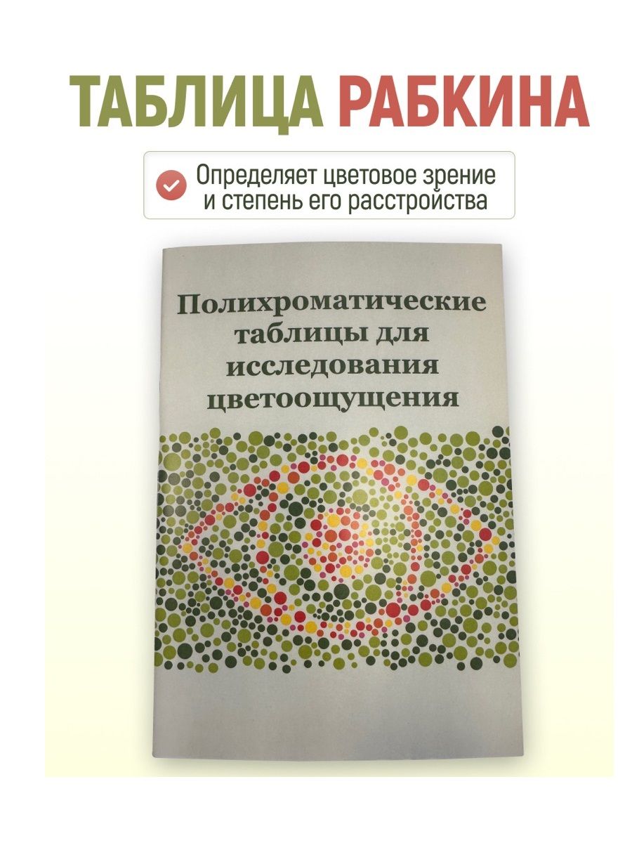 Таблица рабкина